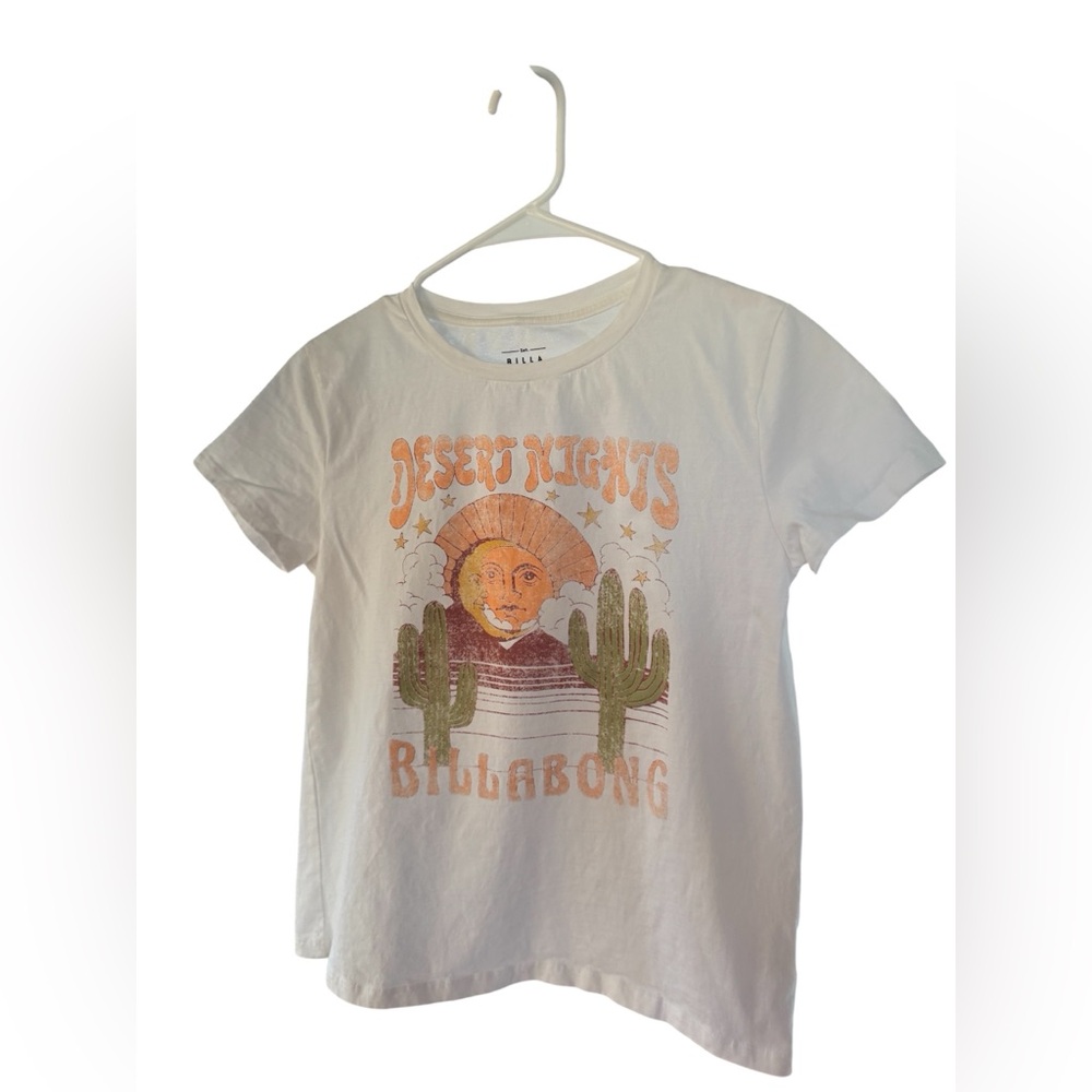 Billabong Youth Cactus Graphic White Tee